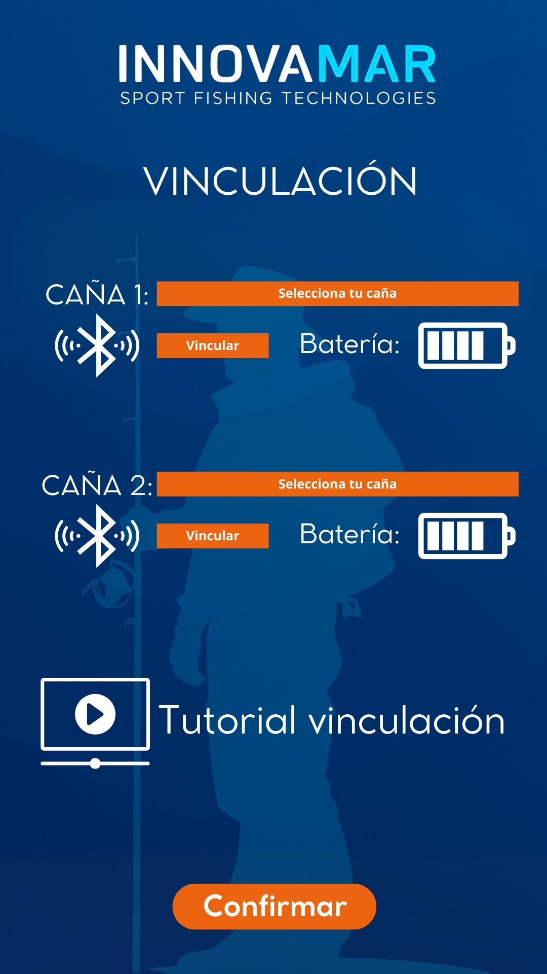 App TrackFish vinculación
