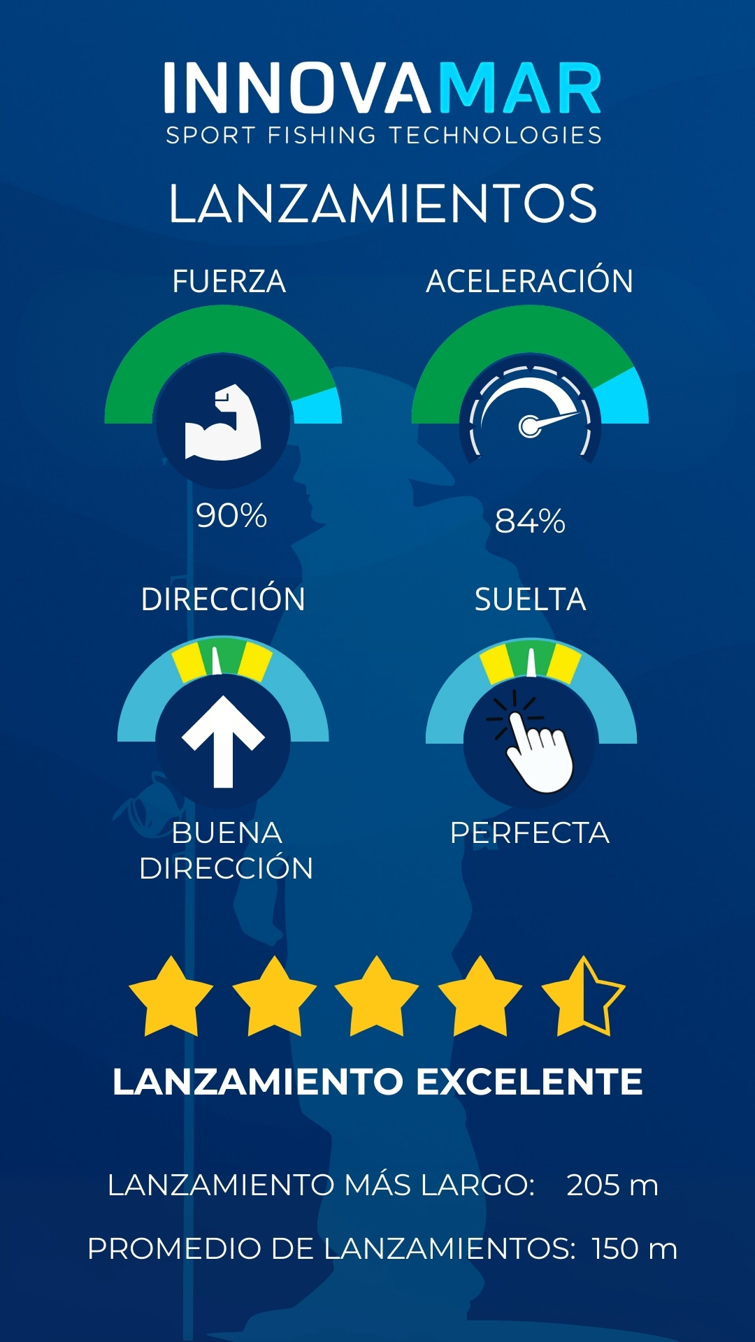 App TrackFish interfaz